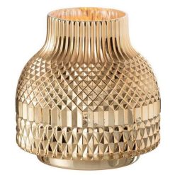 Alternative view of Vente flash ???? Paris Prix Vase En Verre Design Ari 22cm Or ????