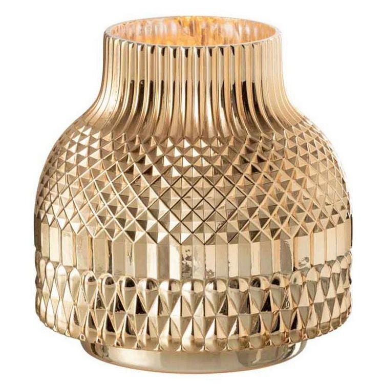 Vente flash ???? Paris Prix Vase En Verre Design Ari 22cm Or ???? 4 Vente flash ???? Paris Prix Vase En Verre Design Ari 22cm Or ???? â Image 2