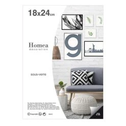 Remise 🎁 Paris Prix Cadre Sous Verre Ilua 18x24cm Transparent ✨