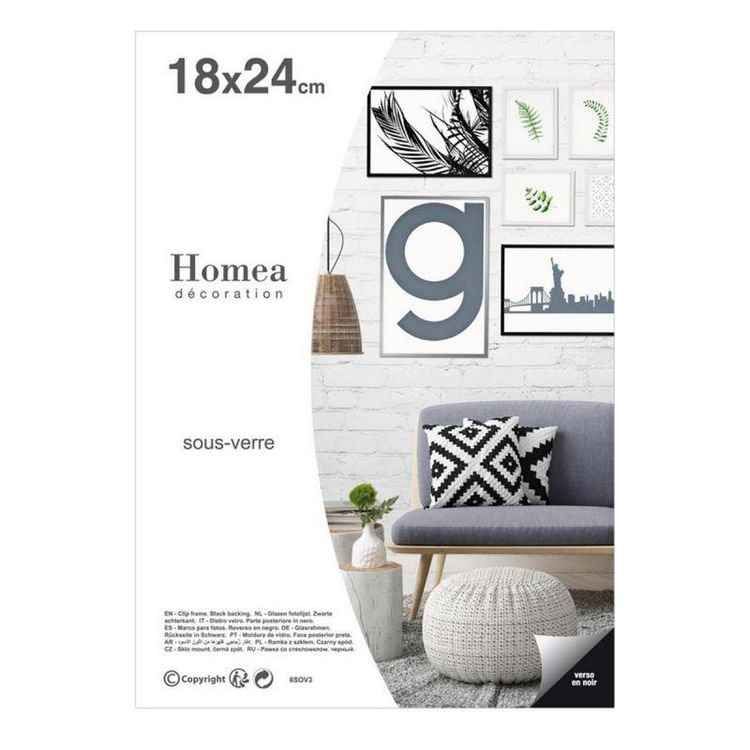 Paris Prix Cadre Sous Verre Ilua 18x24cm Transparent Remise ???? Paris Prix Cadre Sous Verre Ilua 18x24cm Transparent ✨ -ATMOSPHERA Shop unnamed file 271