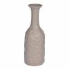 Acheter ???? Paris Prix Vase Déco En Céramique Martelé 30cm Taupe ❤️