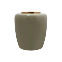 Meilleure affaire ???? Paris Prix Vase Rond Design Tribuna 36cm Menthe & Or ????