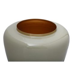 Alternative view of Meilleure affaire ???? Paris Prix Vase Rond Design Tribuna 36cm Menthe & Or ????