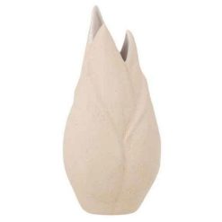 Budget ⭐ Paris Prix Vase Design En Céramique Adema 25cm Beige ????