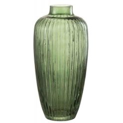 Offres ???? Paris Prix Vase Design En Verre Nadi 35cm Vert ????
