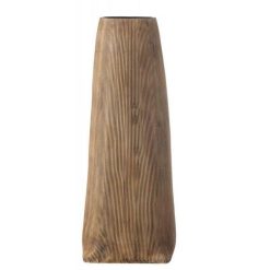 Meilleur prix ???? Paris Prix Vase Long Design En Céramique Maria 40cm Marron ⌛