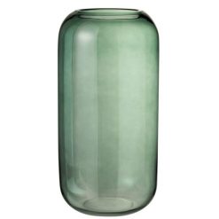 Vente flash ???? Paris Prix Vase Déco En Verre Cylindre 49cm Vert ????