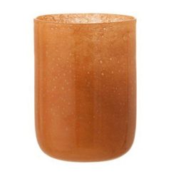 Meilleur prix ???? Paris Prix Vase Rond En Verre Design Median 23cm Orange ????