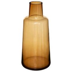 Sortie ???? Vase Epaule Design En Verre Yliana 40cm Ambre ????