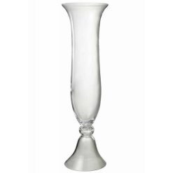 Promo ???? Paris Prix Vase Design En Verre Elsa 99cm Transparent ????