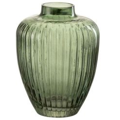 Budget ???? Paris Prix Vase Design En Verre Nadi 25cm Vert ✨