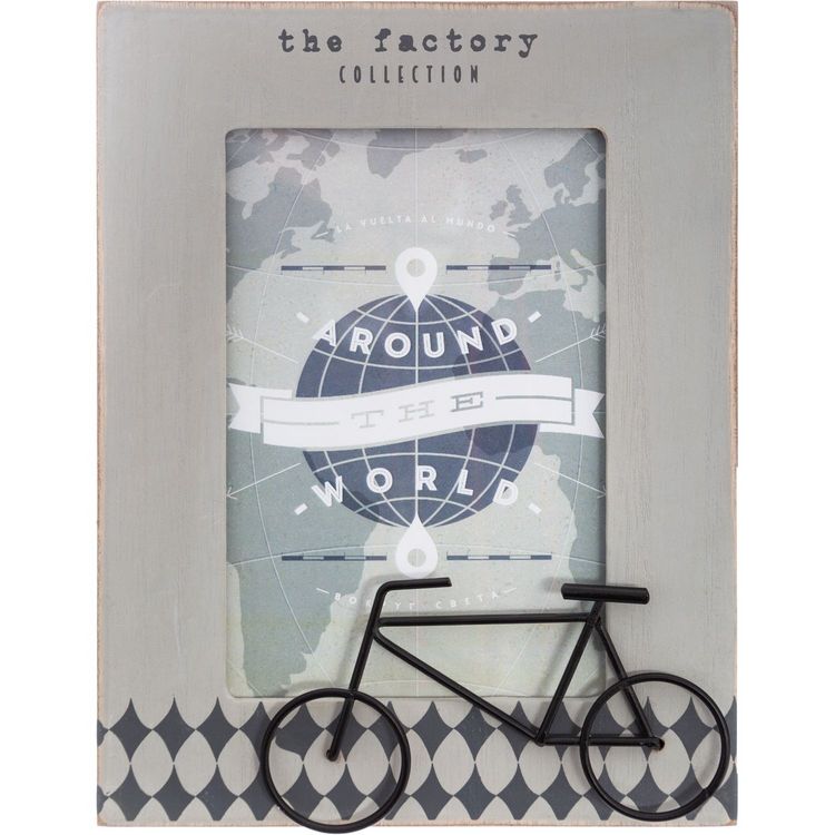 ATMOSPHERA Cadre photo design vélo Travel - Gris Coupon ???? ATMOSPHERA Cadre Photo Design Vélo Travel - Gris ???? -ATMOSPHERA Shop unnamed file 281