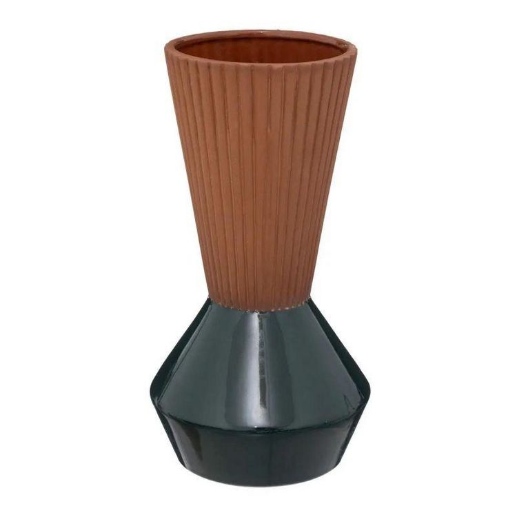 Offres ✔️ Vase Bicolore Déco Alicante 25cm Vert & Terracotta ✔️ 3 Offres ✔️ Vase Bicolore Déco Alicante 25cm Vert & Terracotta ✔️