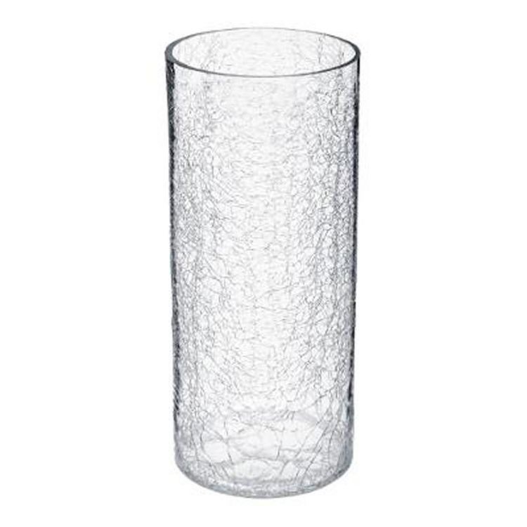 Meilleur prix ???? Vase En Verre Cylindrique Craq 30cm Transparent ???? 3 Meilleur prix ???? Vase En Verre Cylindrique Craq 30cm Transparent ????