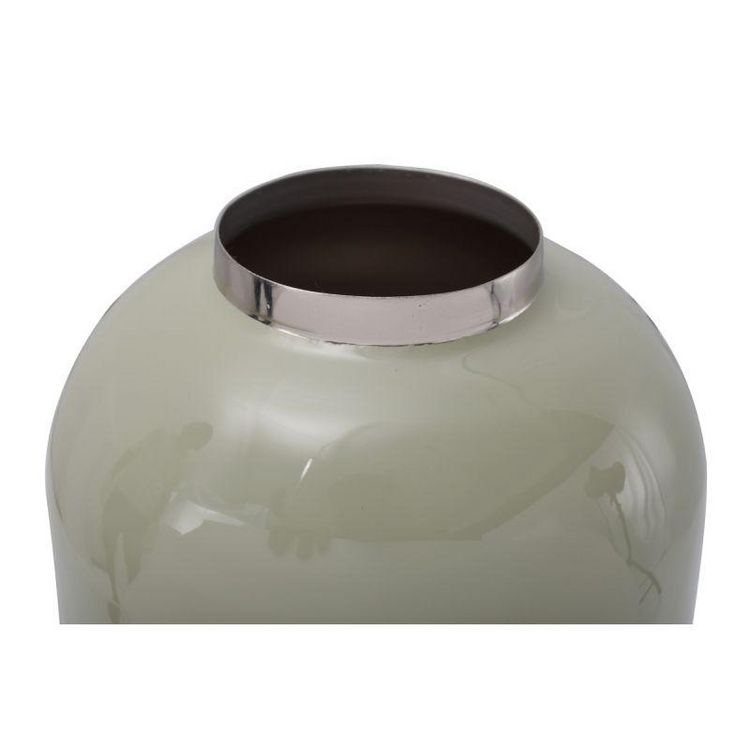 Vente flash ???? Paris Prix Vase Rond Déco Polko 25cm Menthe & Argent ✔️ 4 Vente flash ???? Paris Prix Vase Rond Déco Polko 25cm Menthe & Argent ✔️ – Image 2
