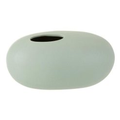 Tout neuf ???? Paris Prix Vase Design Ovale Céramique 25cm Vert Pastel ????