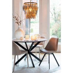 Alternative view of Le moins cher ???? Paris Prix Vase Rond Design En Verre Soda 43cm Or ⭐