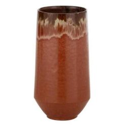 Meilleur prix ⌛ Paris Prix Vase Allongé En Céramique Aline 40cm Rouge ????