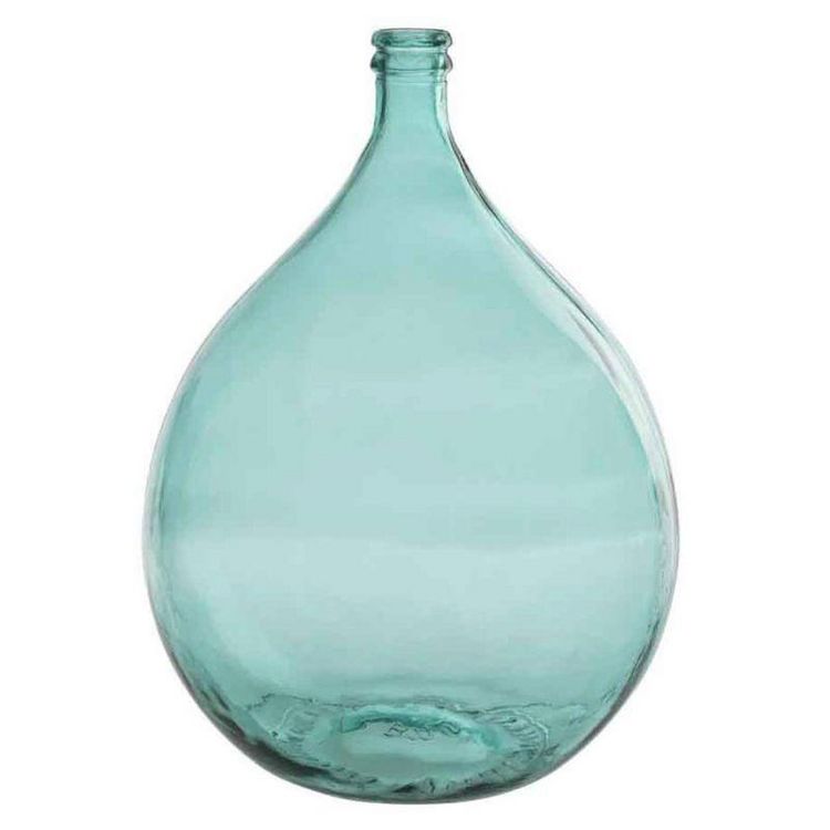 Remise ❤️ Paris Prix Vase Design En Verre Bouteille 56cm Bleu Azur ⭐ 3 Remise ❤️ Paris Prix Vase Design En Verre Bouteille 56cm Bleu Azur ⭐