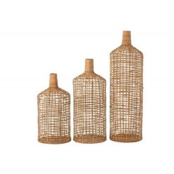 Alternative view of Budget ???? Paris Prix Lot De 3 Vases Déco Bambou 80cm Naturel ????