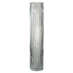 Offres ???? Paris Prix Vase Design Lignes Verre 40cm Transparent ????