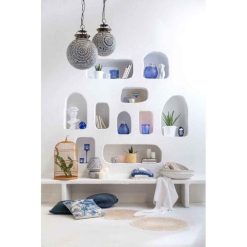 Alternative view of Meilleure vente ✔️ Paris Prix Vase Design En Verre Santorini 30cm Bleu ????