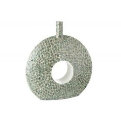 Grosses soldes ???? Paris Prix Vase Imprimé Design Delta 57cm Bleu Clair ????