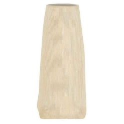 Offres ???? Paris Prix Vase Long Design En Céramique Maria 29cm Blanc ????