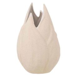Promo ???? Paris Prix Vase Design En Céramique Adema 31cm Beige ⭐