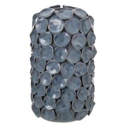De gros ???? Paris Prix Vase Design En Céramique Pétale 27cm Bleu ????