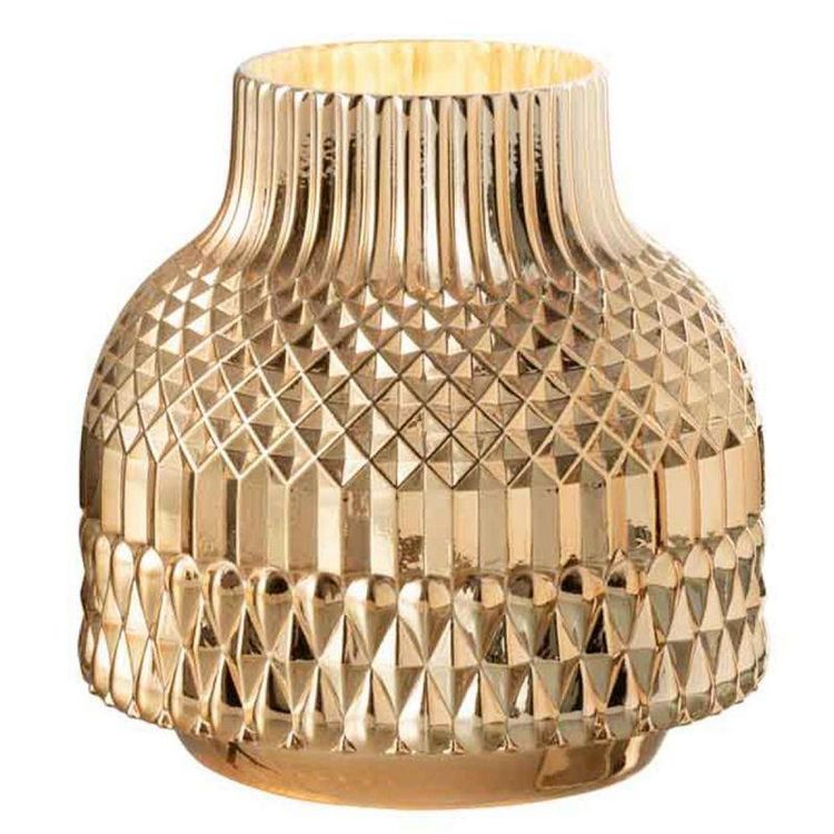 Acheter ???? Paris Prix Vase En Verre Design Ari 17cm Or ✨ 4 Acheter ???? Paris Prix Vase En Verre Design Ari 17cm Or ✨ – Image 2