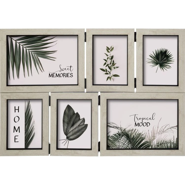 De gros đ„ ATMOSPHERA PĂȘle-mĂȘle Ă Poser Pliant Tropical - 6 Photos - Gris đ 4 De gros đ„ ATMOSPHERA PĂȘle-mĂȘle Ă Poser Pliant Tropical - 6 Photos - Gris đ â Image 2