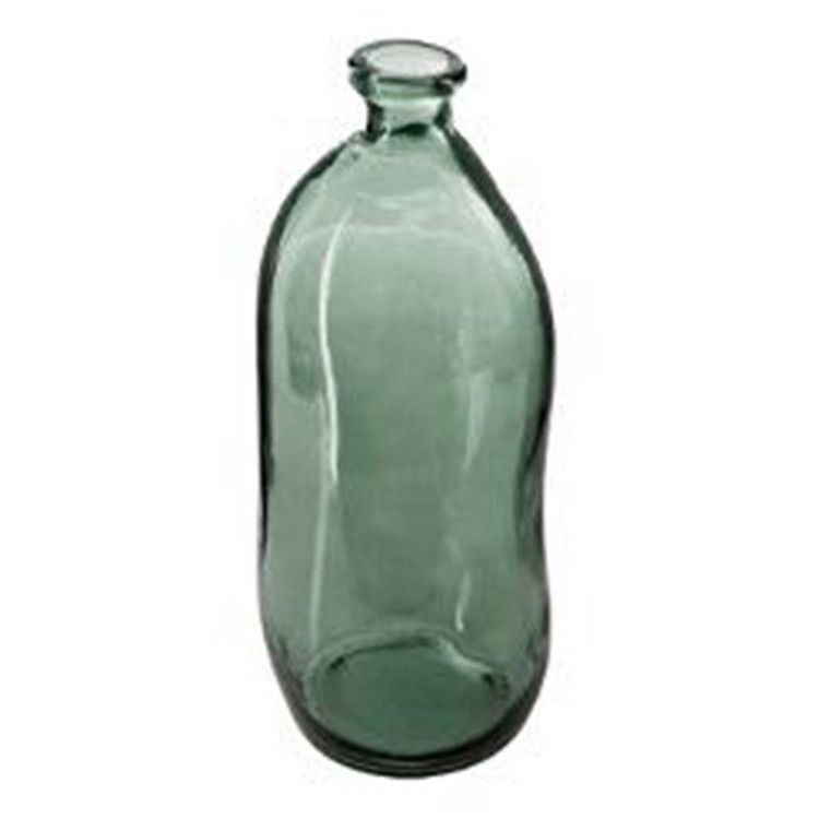 Le moins cher ✔️ Vase En Verre Recyclé Bouteille 35cm Kaki ???? 3 Le moins cher ✔️ Vase En Verre Recyclé Bouteille 35cm Kaki ????
