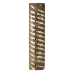 Offres ???? Paris Prix Vase Design En Verre Lignes 61cm Argent ????