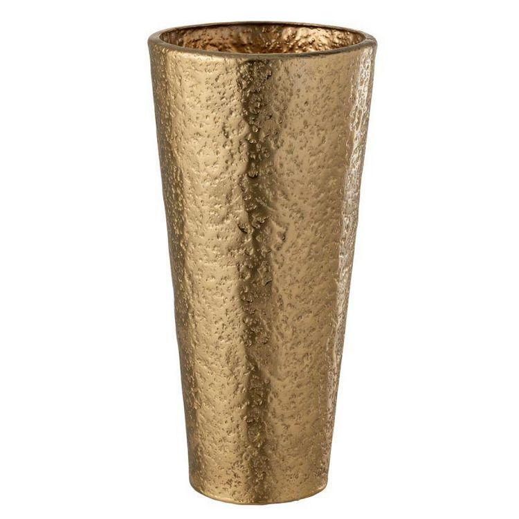 Le moins cher ???? Paris Prix Vase Design En Aluminium Burok 51cm Or ???? 3 Le moins cher ???? Paris Prix Vase Design En Aluminium Burok 51cm Or ????