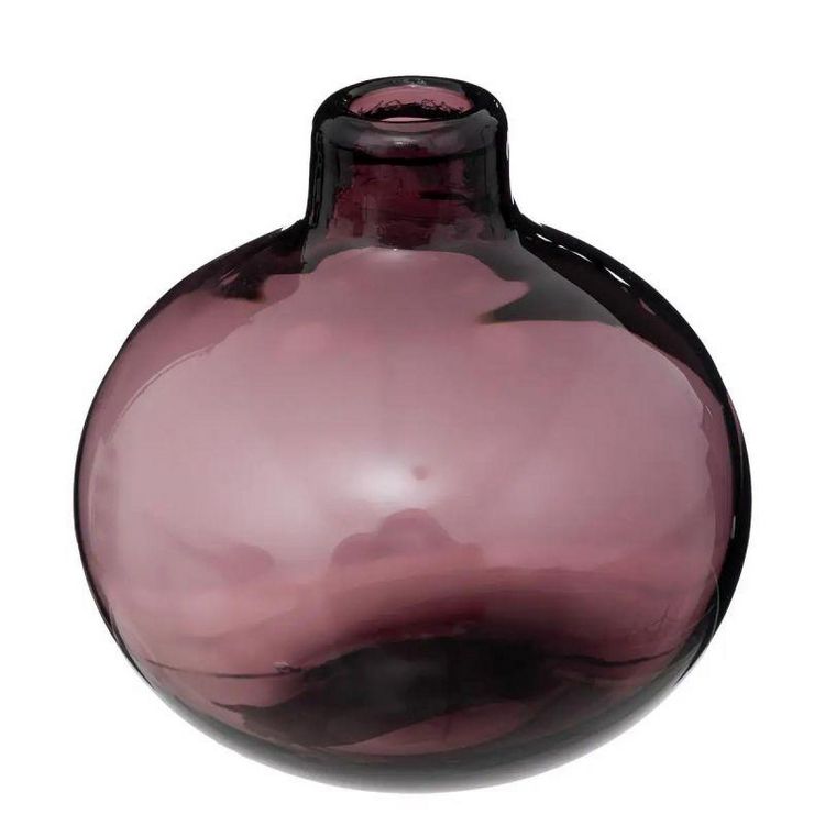 De gros ???? Vase Soliflore En Verre Mona 12cm Prune ???? 3 De gros ???? Vase Soliflore En Verre Mona 12cm Prune ????