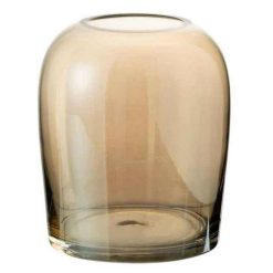 Budget ???? Paris Prix Vase Design En Verre Œuf 19cm Marron ✔️