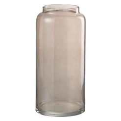 Tout neuf ???? Paris Prix Vase Design Long Droit 40cm Marron Ambre ????