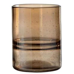 Meilleure affaire â Paris Prix Vase Cylindrique Design Nervures 19cm Ambre ????