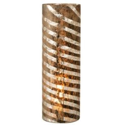 Alternative view of Les meilleures critiques de ???? Paris Prix Vase Design En Verre Lignes 46cm Argent ❤️