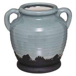 Nouveau ✔️ Vase Anse Design Garden 20cm Vert Céladon ✔️