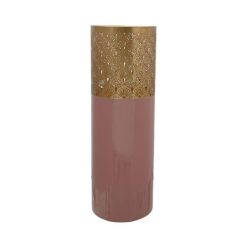 Grosses soldes ???? Paris Prix Vase Rond Design Decoa 60cm Rose & Or ????