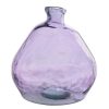 Promo ???? Paris Prix Vase Rond Design En Verre Laura 46cm Lilas ????