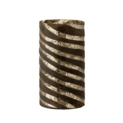 Promo ???? Paris Prix Vase Design En Verre Lignes 26cm Argent ????