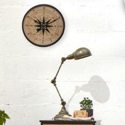 Vente flash ???? Horloge Murale Design Loft 38cm Naturel ???? 4 Vente flash ???? Horloge Murale Design Loft 38cm Naturel ???? -ATMOSPHERA Shop unnamed file 3176