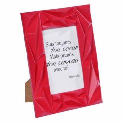 Bon marché ⭐ Paris Prix Cadre Photo Déco Galactic 10x15cm Rouge ⭐