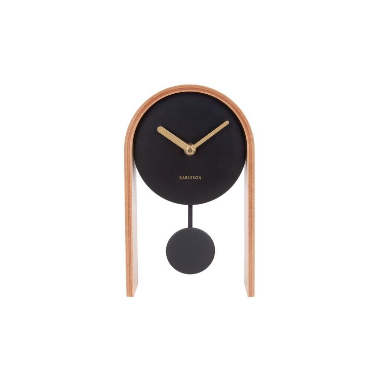 Karlsson Horloge à poser avec balancier Smart - L. 15 x H. 25 cm - Noir Remise ???? Karlsson Horloge à Poser Avec Balancier Smart - L. 15 X H. 25 Cm - Noir ❤️ -ATMOSPHERA Shop unnamed file 3184