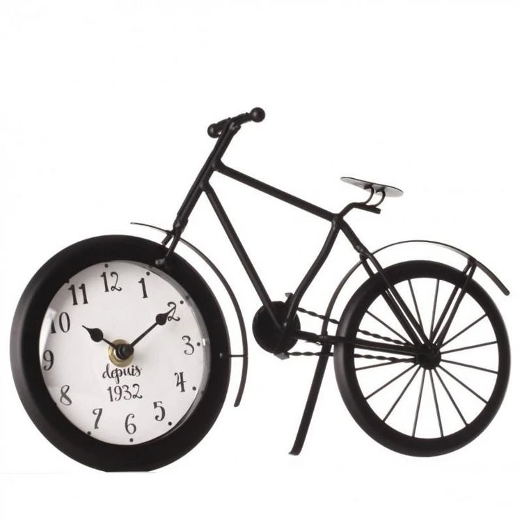 Offres 🎉 Pendule à Poser Vélo 28cm Noir 👏 3 Offres 🎉 Pendule à Poser Vélo 28cm Noir 👏