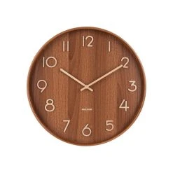 Top 10 ✨ Karlsson Horloge Murale Grand Modèle Pure - Bois Brut 💯