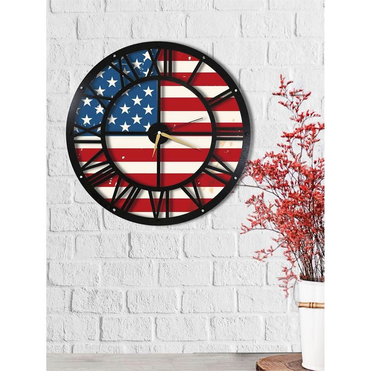 HOME MANIA Horloge murale en métal Wall USA - Diam. 50 cm - Noir Acheter ???? HOME MANIA Horloge Murale En Métal Wall USA - Diam. 50 Cm - Noir ???? -ATMOSPHERA Shop unnamed file 3195